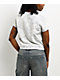ITA Veyda Tie-Dye Grey & White Crop T-Shirt - Thumbnail image 2 of 3