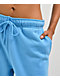 ITA Zephi Blue Wide Leg Sweatpants - Thumbnail image 4 of 4