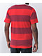 Independent BTG Burgundy Stripe Polo Shirt