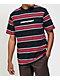 Independent BTG Shear Black, White & Red Stripe T-Shirt - Thumbnail image 1 of 3