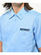 Independent Baseplate Light Blue Short Sleeve Button Up Shirt - Thumbnail image 3 of 3