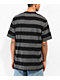 Independent Bounce Black & Charcoal Stripe T-Shirt - Thumbnail image 2 of 3