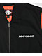 Independent Chaleco reversible negro y naranja