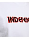 Independent Groundwork Embroidered White T-Shirt - Thumbnail image 3 of 3