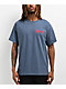 Independent Shatter Span Steel Blue T-Shirt - Thumbnail image 2 of 3