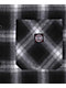 Independent Uncle Charlie Black & White Short Sleeve Flannel Shirt - Thumbnail image 3 of 3