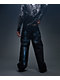 Insomnia Visuals Blade Black Wash Loose Fit Jeans - Thumbnail image 8 of 10