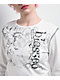 Insomnia Visuals Blessed White Long Sleeve T-Shirt - Thumbnail image 3 of 5