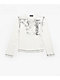 Insomnia Visuals Blessed White Long Sleeve T-Shirt - Thumbnail image 5 of 5