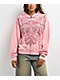 Insomnia Visuals Bonnie Rhinestone Pink Zip Hoodie - Thumbnail image 1 of 5