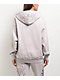 Insomnia Visuals Cathedral Grey Zip Hoodie - Thumbnail image 2 of 4