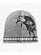 Insomnia Visuals Contrast Stitch Logo Grey Skully Beanie - Thumbnail image 2 of 2