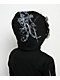 Insomnia Visuals Crucifix Rhinestone Black Crop Zip Hoodie - Thumbnail image 6 of 7
