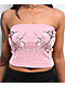 Insomnia Visuals Dagger Pink Tube Top - Thumbnail image 3 of 3