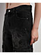 Insomnia Visuals Destroyer Black Wash Wide Leg Cargo Jeans - Thumbnail image 3 of 7