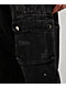 Insomnia Visuals Destroyer Black Wash Wide Leg Cargo Jeans - Thumbnail image 4 of 7