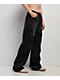Insomnia Visuals Destroyer Black Wash Wide Leg Cargo Jeans - Thumbnail image 7 of 7