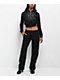 Insomnia Visuals Double Cross Black Sweatpants - Thumbnail image 10 of 10