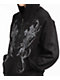 Insomnia Visuals Double Cross Rhinestone Black Zip Hoodie - Thumbnail image 3 of 3