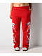 Insomnia Visuals Eclipse Red Sweatpants - Thumbnail image 3 of 7