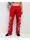Insomnia Visuals Eclipse Red Sweatpants - Thumbnail image 1 of 7