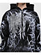 Insomnia Visuals Eclipse Rhinestone Black Zip Hoodie - Thumbnail image 3 of 7