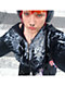 Insomnia Visuals Eclipse Rhinestone Black Zip Hoodie - Thumbnail image 7 of 7