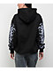 Insomnia Visuals Eclipse Rhinestone Black Zip Hoodie - Thumbnail image 2 of 7