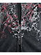 Insomnia Visuals Emblem Black Wash Zip Hoodie - Thumbnail image 5 of 6