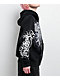 Insomnia Visuals Eternal Rhinestone Black Wash Zip Hoodie - Thumbnail image 6 of 13