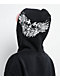 Insomnia Visuals Eternal Rhinestone Black Wash Zip Hoodie - Thumbnail image 7 of 13