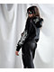 Insomnia Visuals Eternal Rhinestone Black Wash Zip Hoodie - Thumbnail image 11 of 13