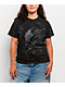 Insomnia Visuals Fate Black Wash T-Shirt  - Thumbnail image 1 of 2