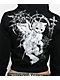 Insomnia Visuals Kitty Sigilism Black Crop Zip Hoodie - Thumbnail image 4 of 6
