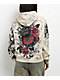 Insomnia Visuals Royal Heart Faux Fur Cream Zip Hoodie - Thumbnail image 10 of 11