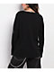 Insomnia Visuals Scripture Ribbed Black Long Sleeve Oversized T-Shirt - Thumbnail image 2 of 5