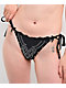 Insomnia Visuals Sigil Rhinestone Black High Leg Bikini Bottom - Thumbnail image 3 of 3