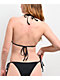 Insomnia Visuals Sigil Rhinestone Black Triangle Bikini Top - Thumbnail image 2 of 4