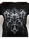 Insomnia Visuals Skulls Black Wash T-Shirt  - Thumbnail image 2 of 2