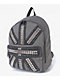 Insomnia Visuals Studded Flag Grey Backpack - Thumbnail image 6 of 6