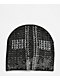 Insomnia Visuals Studz Rhinestone Black Skully Beanie - Thumbnail image 2 of 2