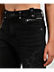 Insomnia Visuals Thorns Black Wash Mid Rise Flare Jeans - Thumbnail image 3 of 6