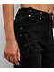 Insomnia Visuals Thorns Black Wash Mid Rise Flare Jeans - Thumbnail image 4 of 6