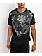 Insomnia Visuals Thorns Black Wash Ringer T-Shirt - Thumbnail image 1 of 3