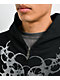 Insomnia Visuals Thorns Rhinestone Black Zip Hoodie - Thumbnail image 5 of 7