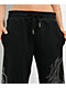 Insomnia Visuals Winged Cross Black Sweatpants - Thumbnail image 3 of 11