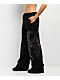 Insomnia Visuals Winged Cross Black Sweatpants - Thumbnail image 5 of 11
