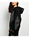 Insomnia Visuals Winged Cross Rhinestone Black Zip Hoodie - Thumbnail image 5 of 8