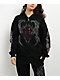 Insomnia Visuals Winged Cross Rhinestone Black Zip Hoodie - Thumbnail image 7 of 8