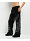 Insomnia Visuals Wings Rhinestone Black Sweatpants - Thumbnail image 5 of 8